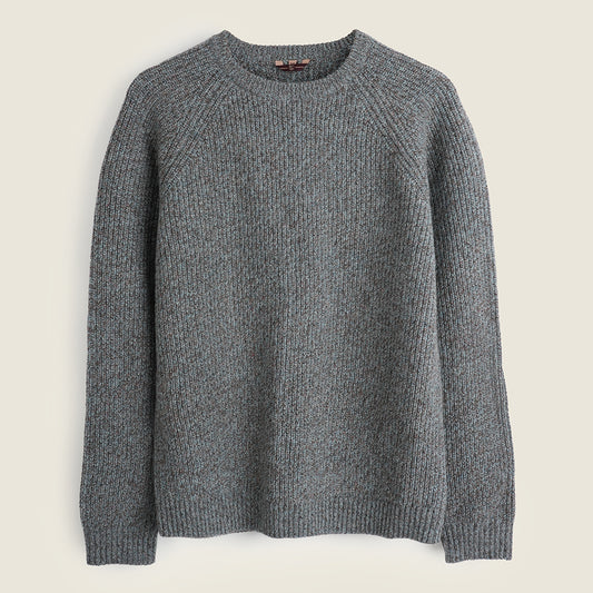 Mens Bushel Merino Blend Crew Sweater (Woodpigeon)