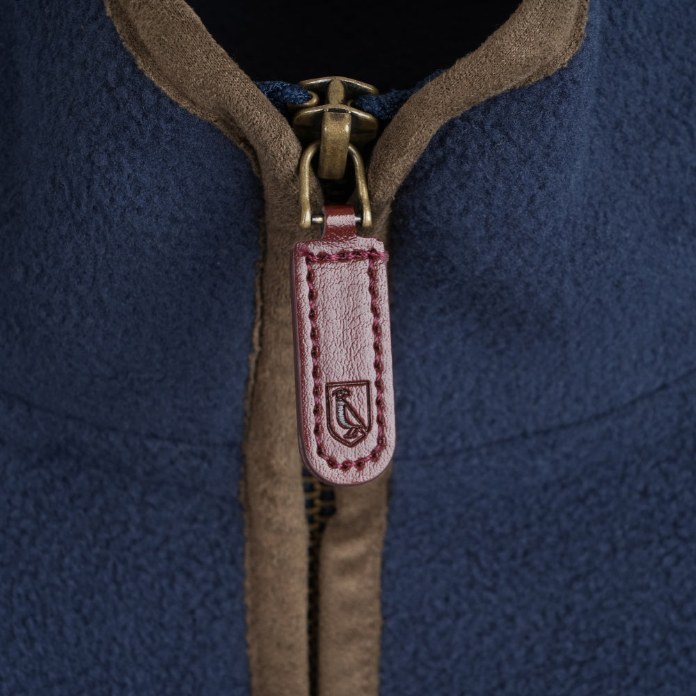 Mens Haylage 1/2 Zip Fleece (Navy)