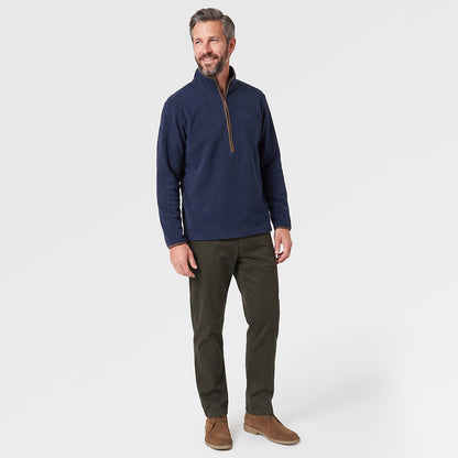 Mens Haylage 1/2 Zip Fleece (Navy) ✦AI