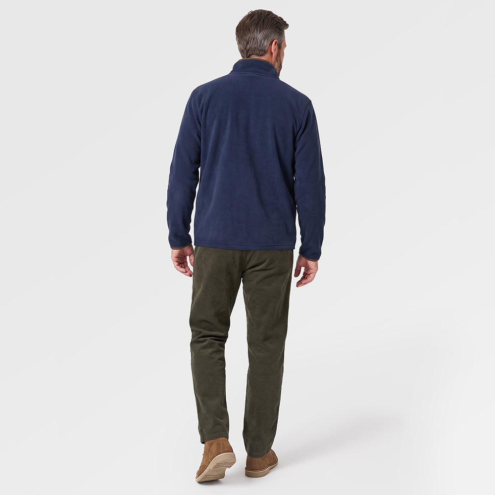 Mens Haylage 1/2 Zip Fleece (Navy) ✦AI