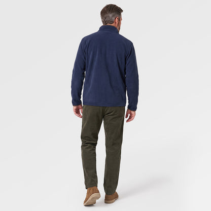 Mens Haylage 1/2 Zip Fleece (Navy) ✦AI