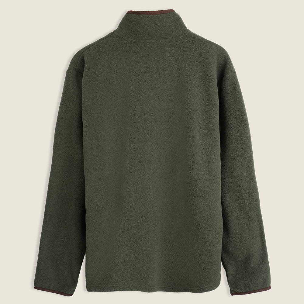 Mens Haylage 1/2 Zip Fleece (Olive)