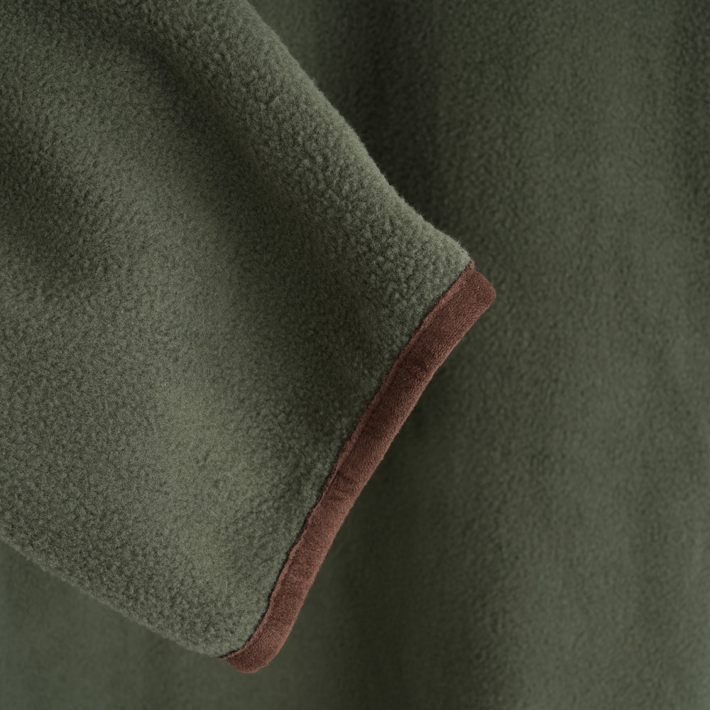 Mens Haylage 1/2 Zip Fleece (Olive)