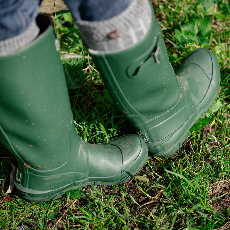 Wilde & King - Womens Netherfield Wellington Boots (Green)