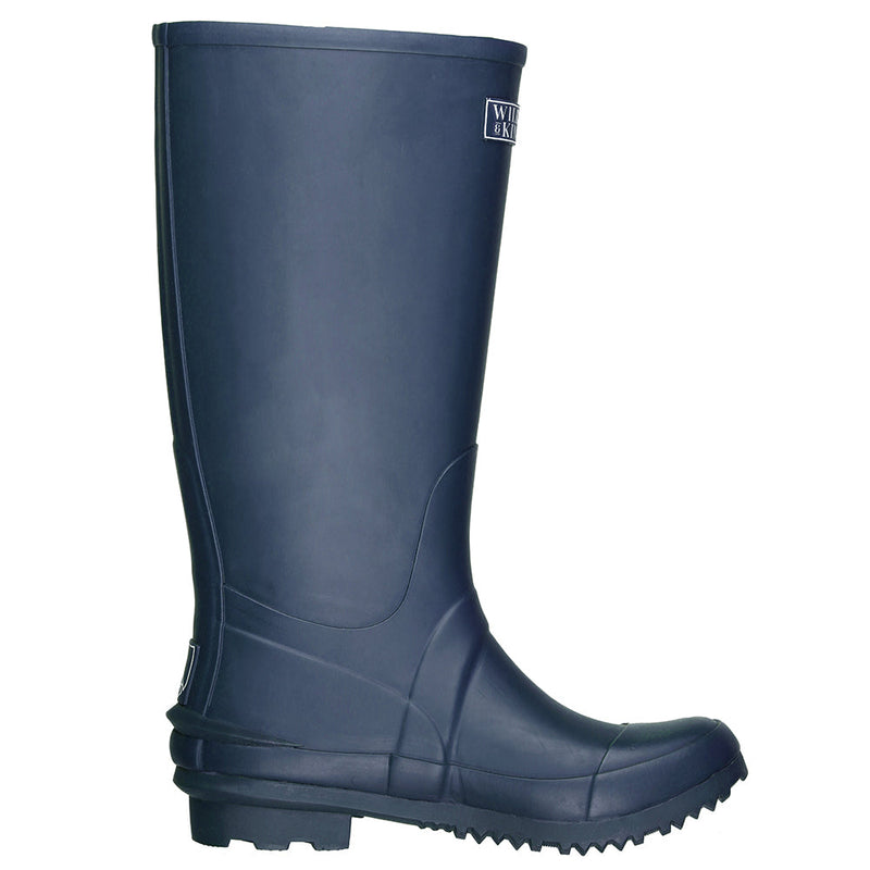 Womens navy best sale blue rain boots