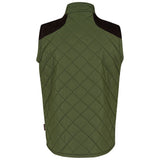 Wilde & King - Mens Barnard Quilted Gilet (Olive)