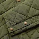 Wilde & King - Mens Barnard Quilted Jacket (Olive)