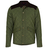 Wilde & King - Mens Barnard Quilted Jacket (Olive)