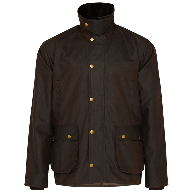 Wilde & King - Mens Barton Waxed Jacket (Brown)