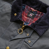 Wilde & King - Mens Barton Waxed Jacket (Navy)