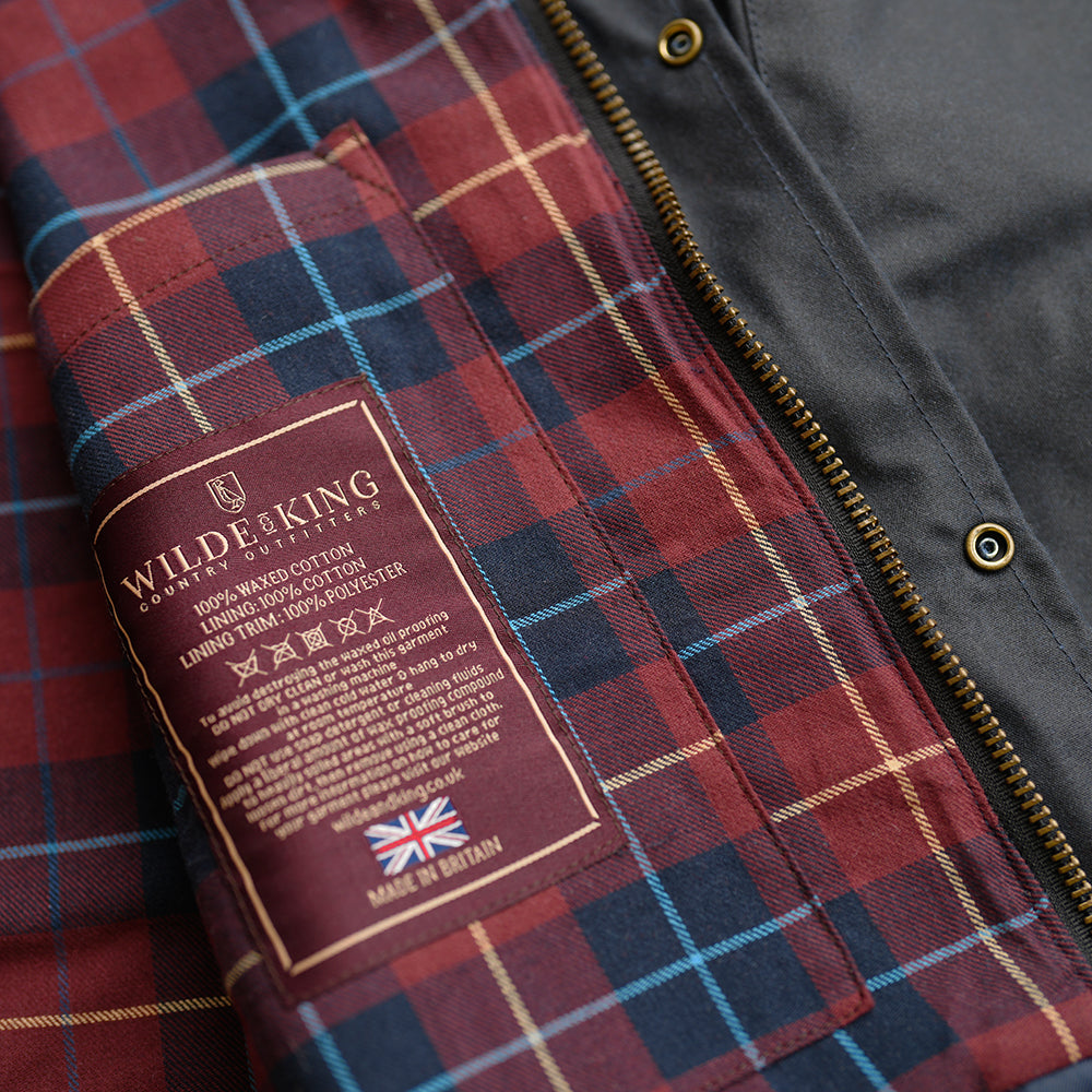 Cleaning barbour on sale jacket lining