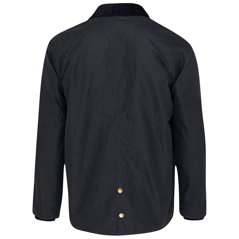 Wilde & King - Mens Barton Waxed Jacket (Navy)