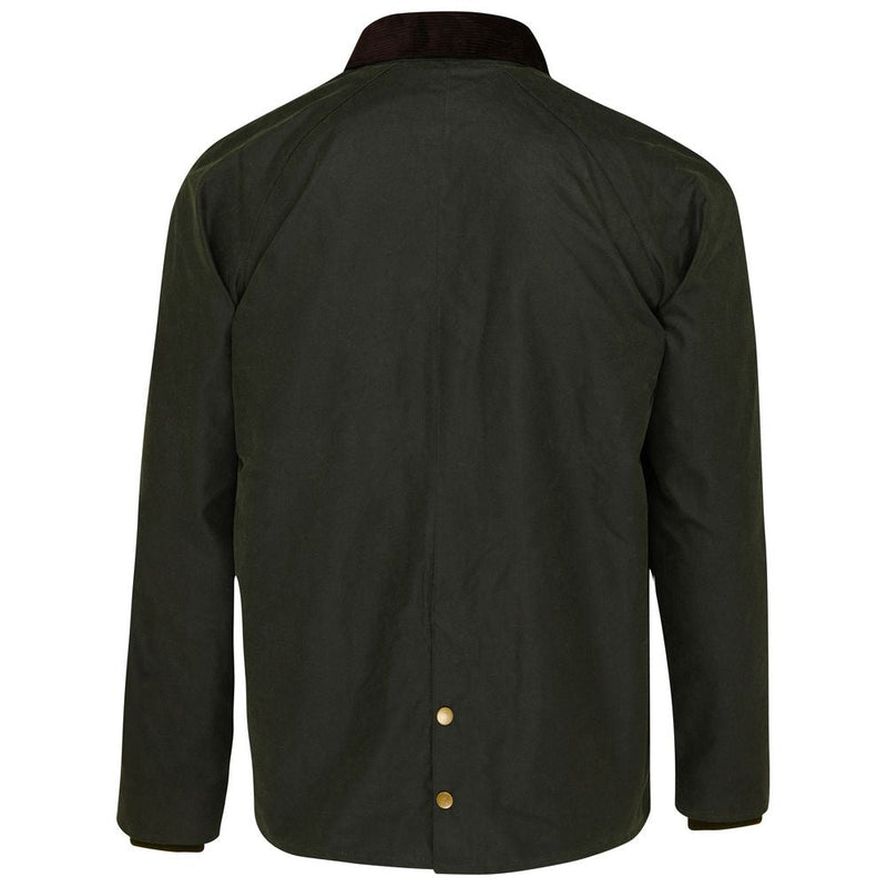 Wilde & King - Mens Barton Waxed Jacket (Olive)