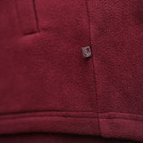 Wilde & King - Mens Heath Fleece Gilet (Burgundy)