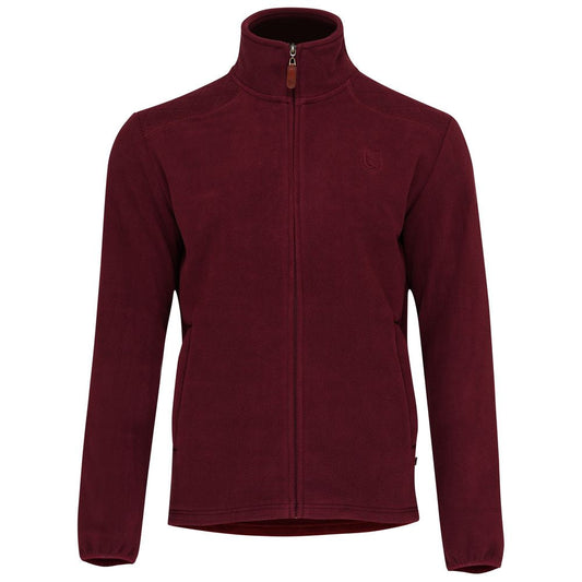 Wilde & King - Mens Heath Fleece Jacket (Burgundy)