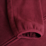 Wilde & King - Mens Heath Fleece Jacket (Burgundy)