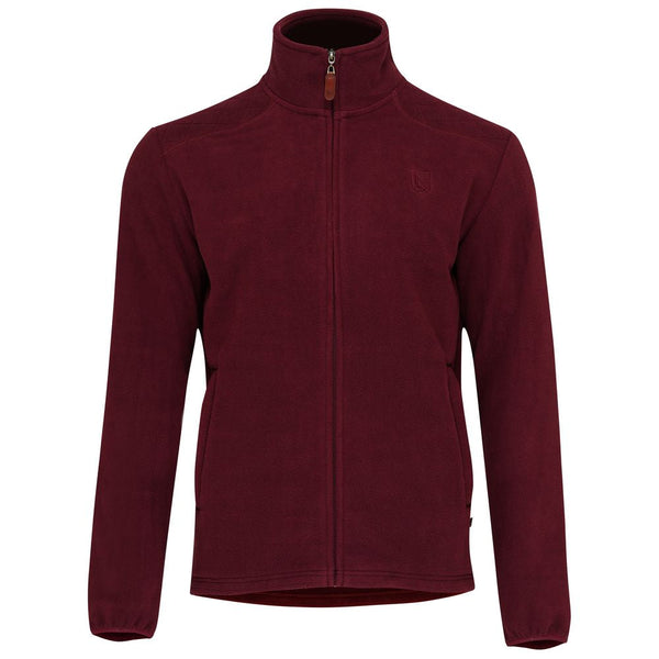 Maroon 2024 fleece jacket