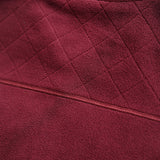 Wilde & King - Mens Heath Fleece Jacket (Burgundy)