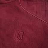 Wilde & King - Mens Heath Fleece Jacket (Burgundy)