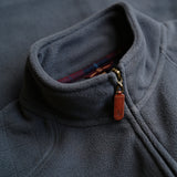 Wilde & King - Mens Heath Fleece Jacket (Dark Grey)