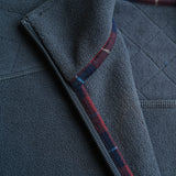 Wilde & King - Mens Heath Fleece Jacket (Dark Grey)