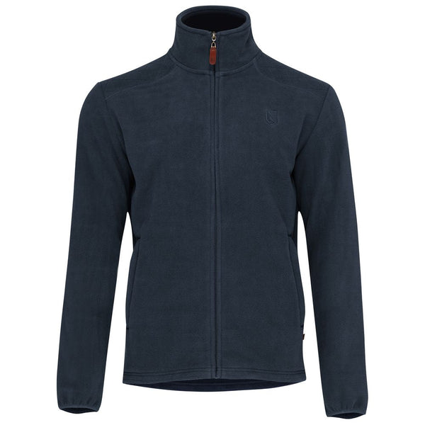 Wilde & King - Mens Heath Fleece Jacket (Dark Grey)