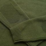 Wilde & King - Mens Kinloch Crew Neck Pullover (Olive)