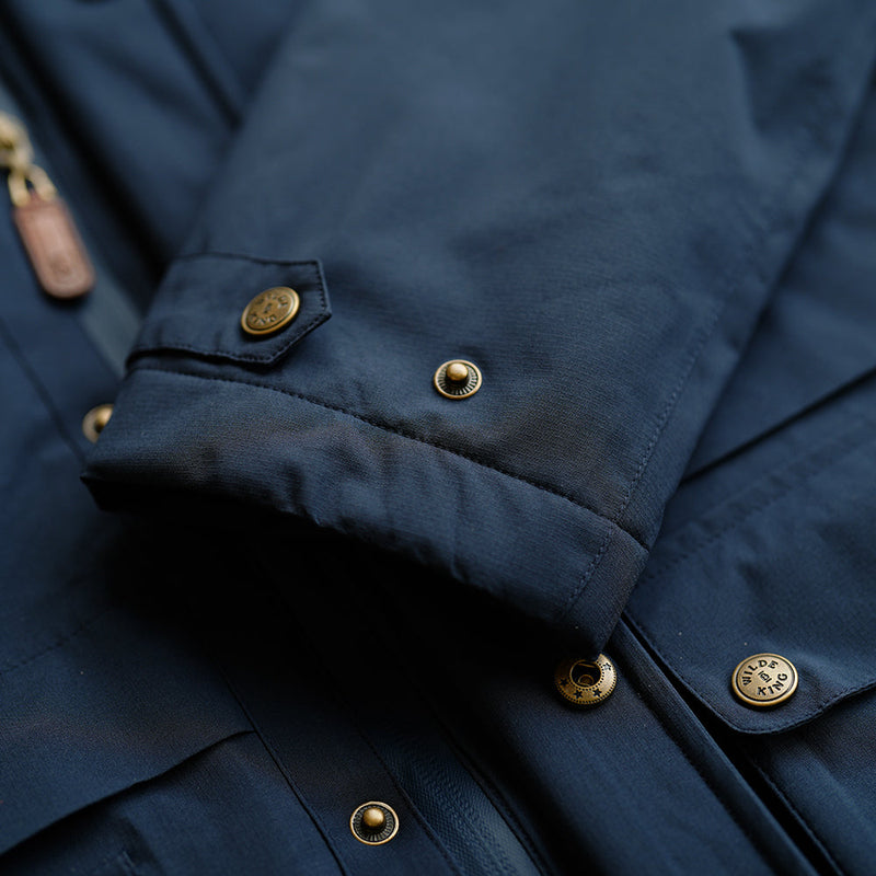 Wilde & King - Mens Pollard Waterproof Jacket (Navy)