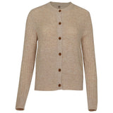 Wilde & King - Womens Barbet Chevron Cardigan (Ecru)