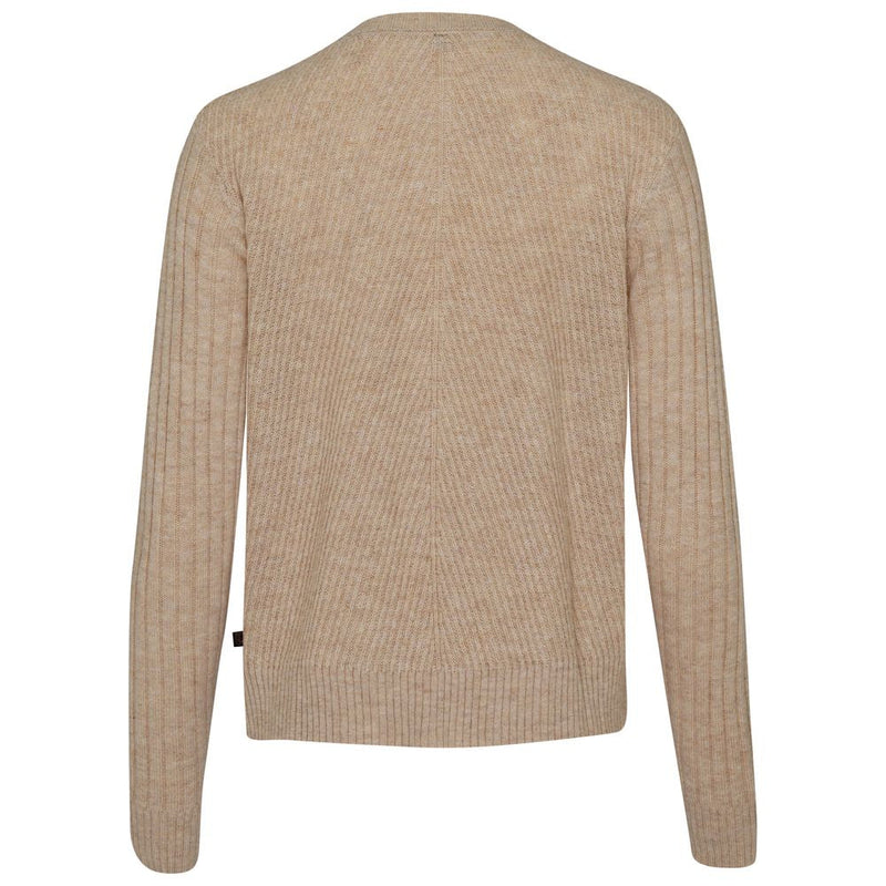 Wilde & King - Womens Barbet Chevron Cardigan (Ecru)