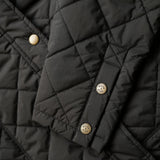 Wilde & King - Womens Barnard Quilted Jacket (Black)