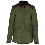 Wilde & King - Womens Barnard Quilted Jacket (Olive)