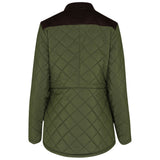 Wilde & King - Womens Barnard Quilted Jacket (Olive)