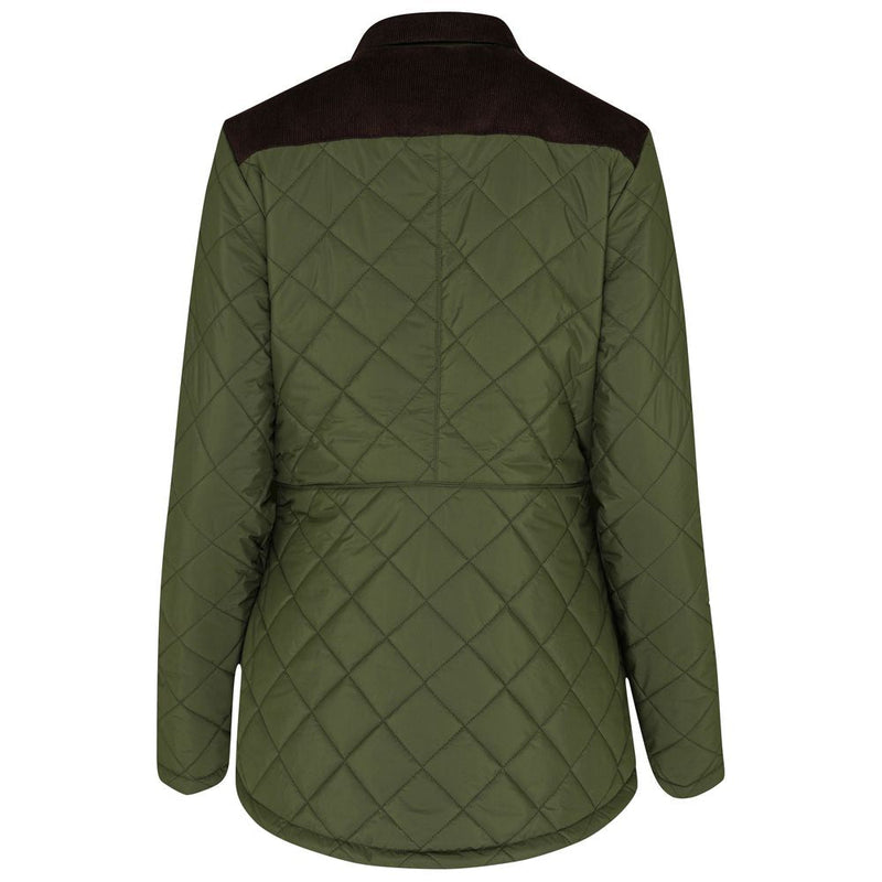 Wilde & King - Womens Barnard Quilted Jacket (Olive)