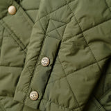 Wilde & King - Womens Barnard Quilted Jacket (Olive)