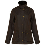 Wilde & King - Womens Barton Waxed Jacket (Brown)