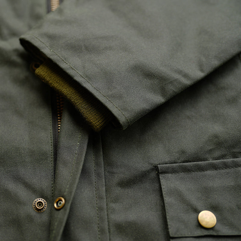 Wilde & King - Womens Barton Waxed Jacket (Olive)