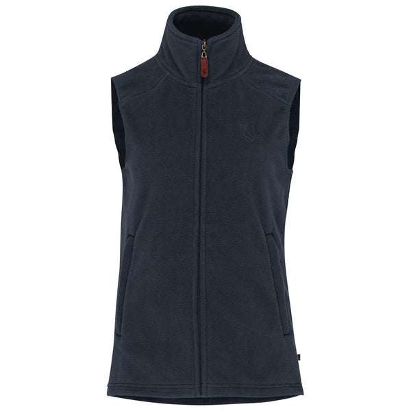 Wilde & King - Womens Heath Fleece Gilet (Dark Grey)