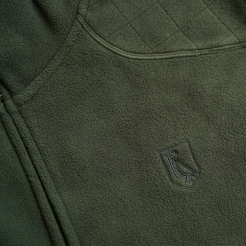 Wilde & King - Womens Heath Fleece Jacket (Olive)